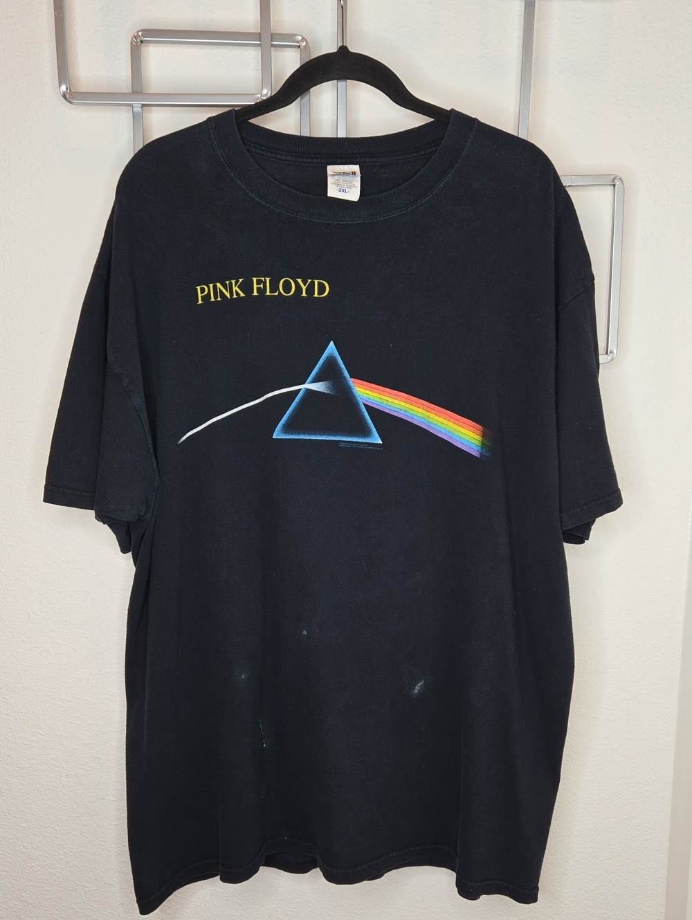 Vintage Anvil 1996 Pink Floyd Dark Side Of The Moon Tee Size XXL Men's